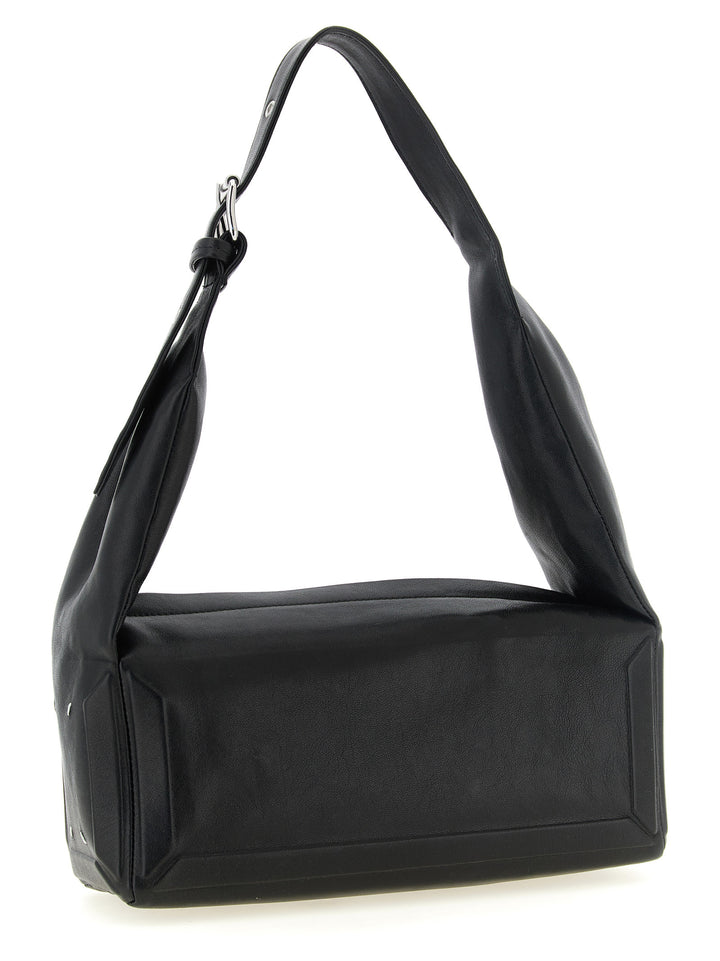Maison Margiela Box Bag East West Medium Shoulder Bags - Black | b504c2b388a4a81fb2fbd944d654667ba22c78ee