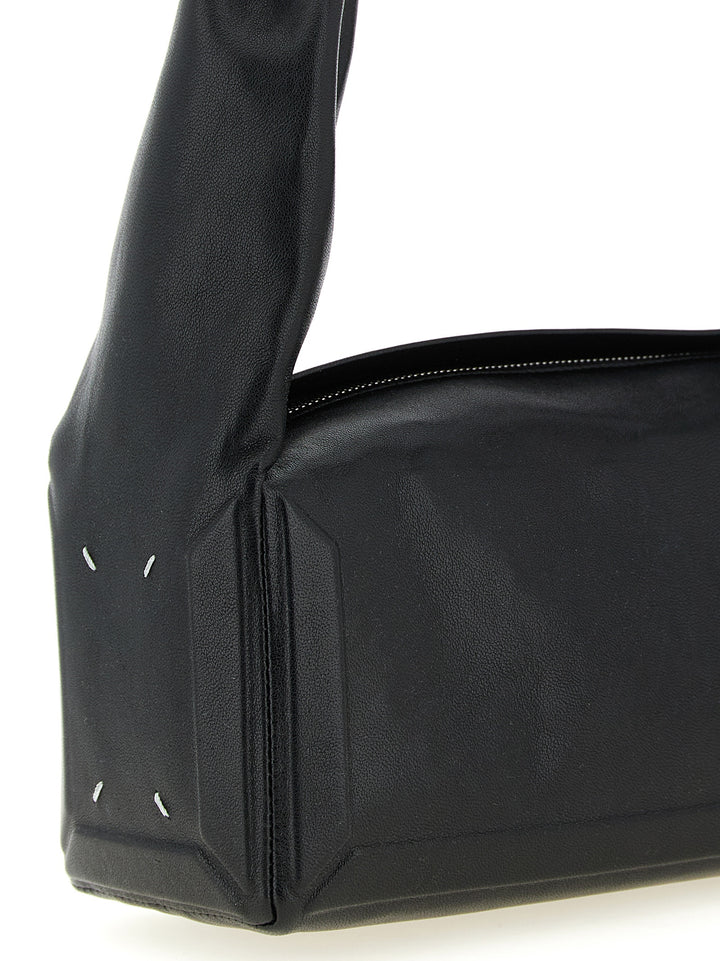 Maison Margiela Box Bag East West Medium Shoulder Bags - Black | 146f0eb2d47928616c60c87057c80de48a054408