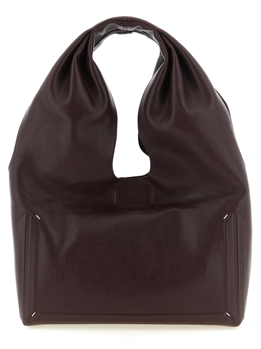 Maison Margiela Box Bag Medium Shoulder Bags - Bordeaux | 3a06c2214256141d82e7c9cfae141a2246893053