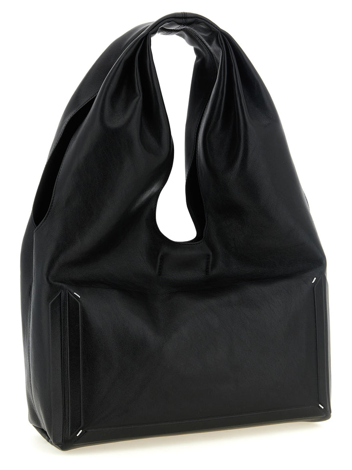Maison Margiela Box Bag Medium Shoulder Bags - Black | 75cff8b61f4196ea2757c79f985bb8e1dd937f7d
