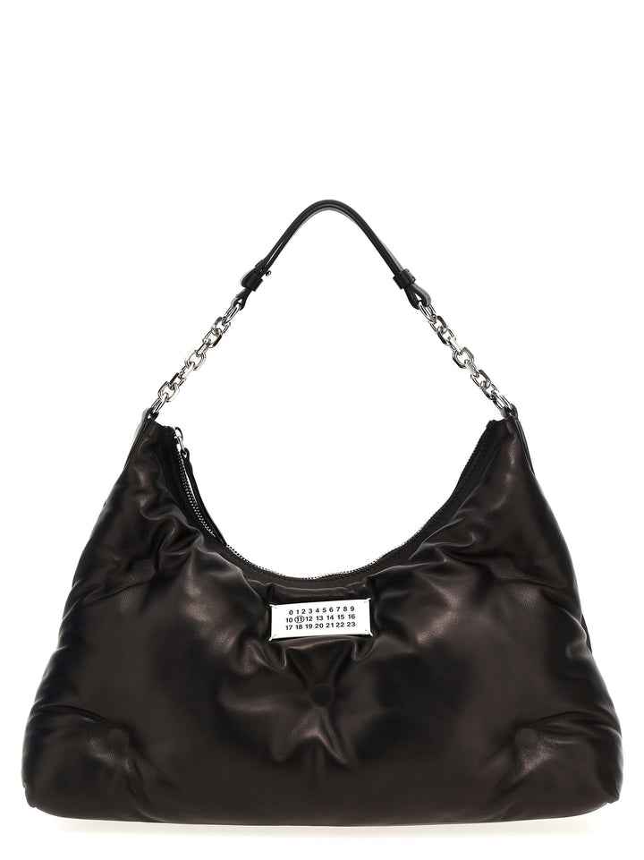 Glam Slam Hobo Medium Shoulder Bags Black