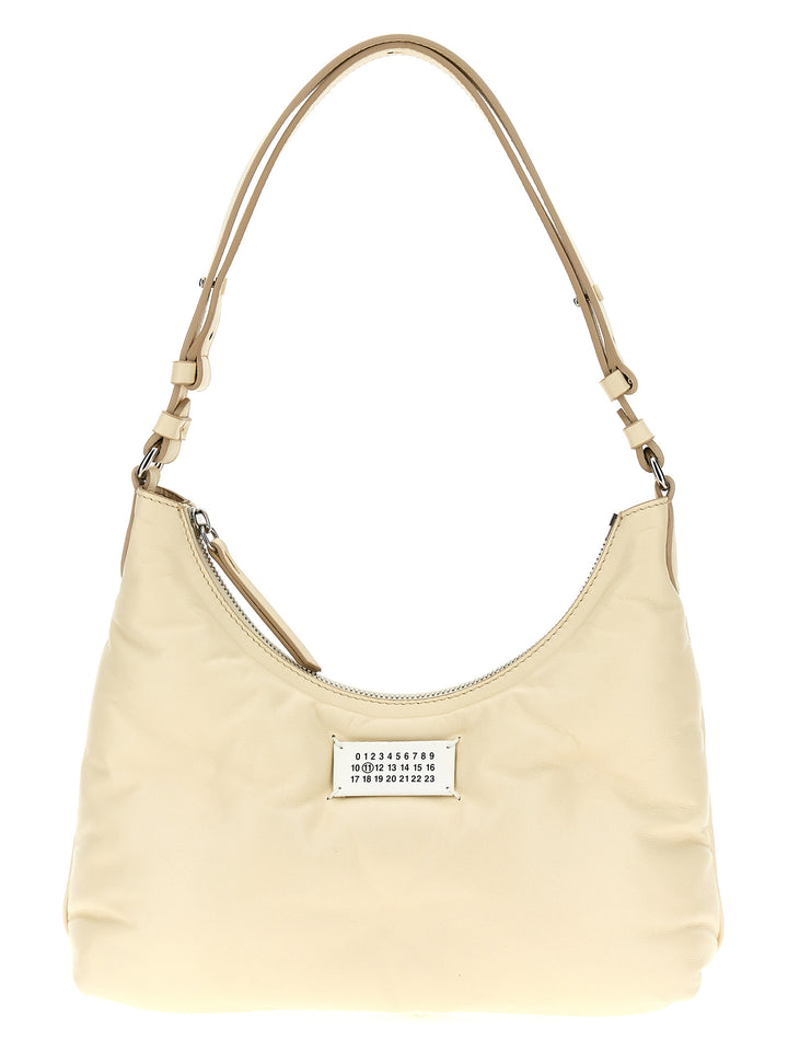 Glam Slam Hobo Small Shoulder Bags White