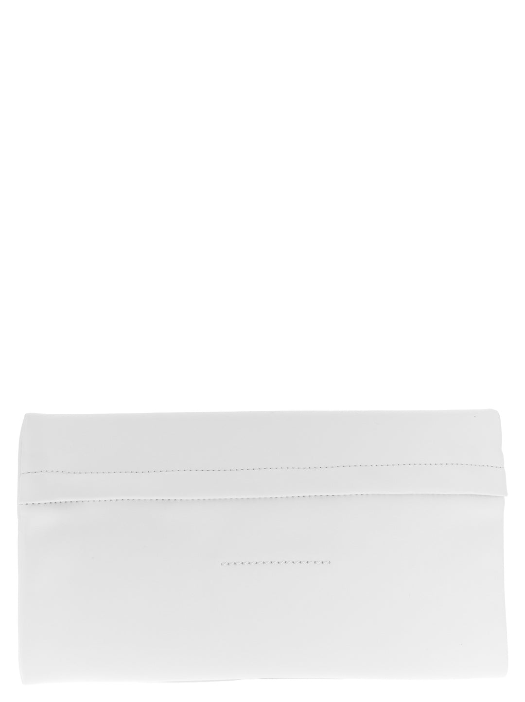 Mm6 Maison Margiela Etichetta Numeric Clutch - White | 224114a32ca1bc31f09a693577b73c3c2927501d
