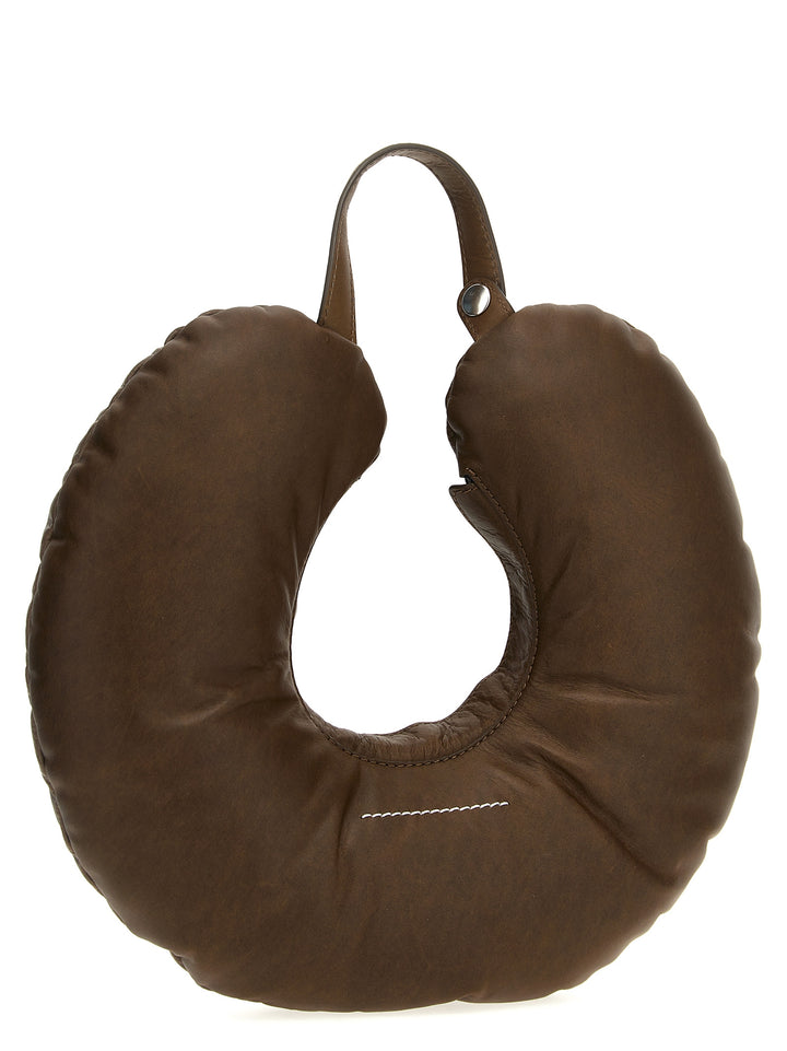 Travel Pillow Hand Bags Brown