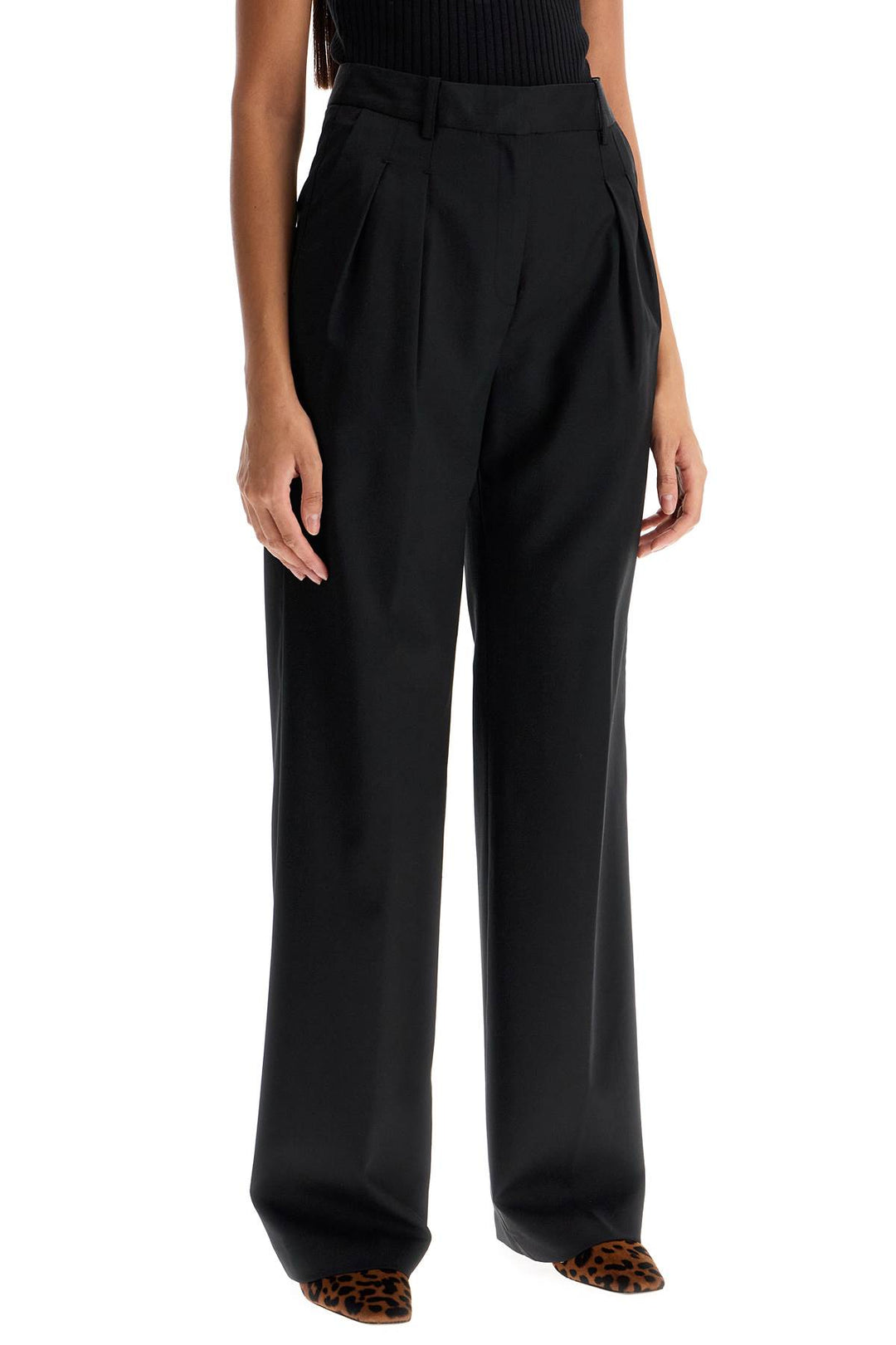 Double Pleat Trousers