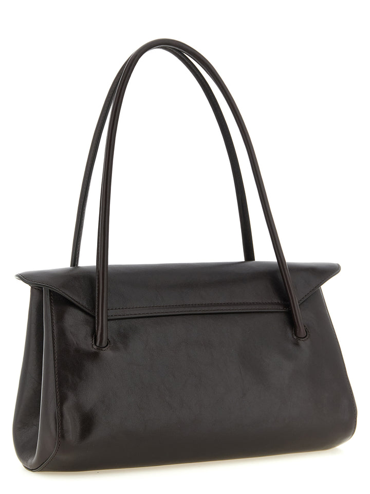 Marni E/W Leather Shoulder Bag Shoulder Bags - Brown | 92dac6dcd57094f9ce5b8e7b1bf9744d7c35b35f