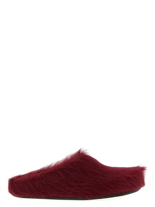 Fussbett Flat Shoes Bordeaux