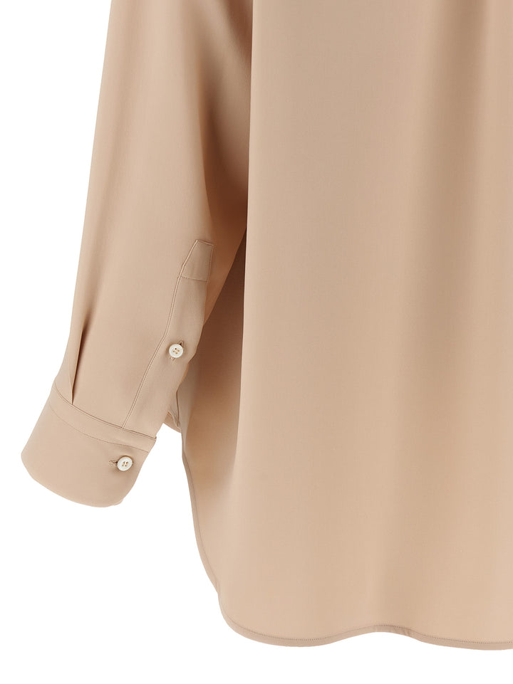 Brioni Cady Silk Shirt Shirt and Blouse - Pink | 75fbd35a4bf53a4fe61fcc3b0e1614e5cebebab6