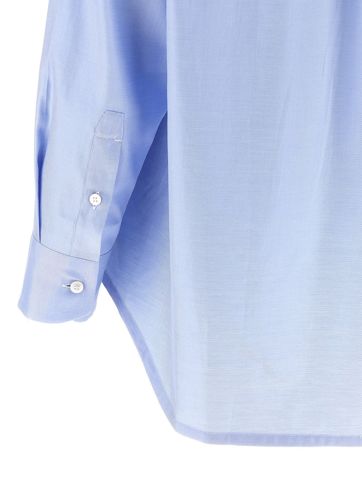 Brioni Sea Island Cotton Shirt Shirt and Blouse - Light Blue | 4259e5cf39cb0781a1b7ba9c311c25641f44dfa7