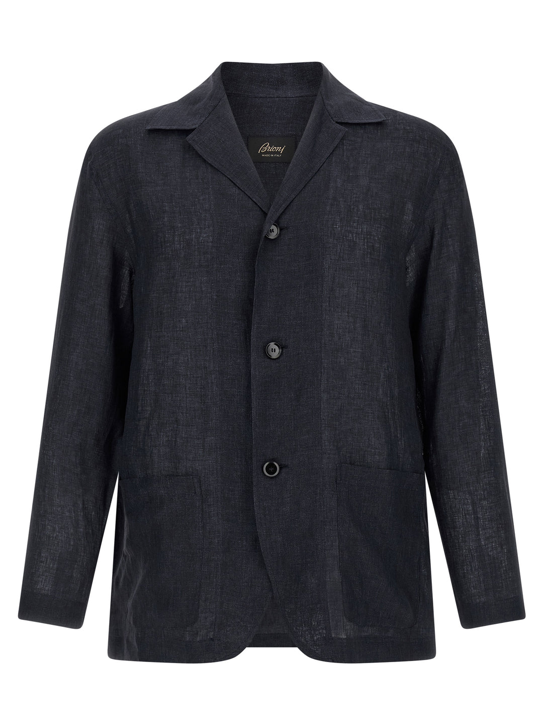Brioni Blazer Shirt Shirt and Blouse - Blue | 324dbb6d2979626f8ac08d0c59c0949ab82ffce9