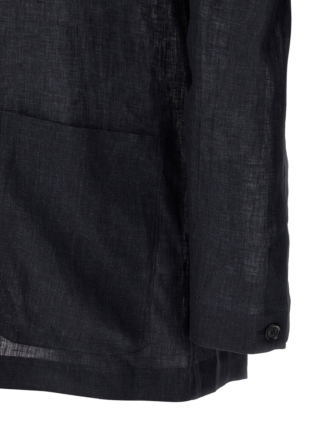 Brioni Blazer Shirt Shirt and Blouse - Blue | 7bd57787db2e67bc0ab881a815432517c21f8f22