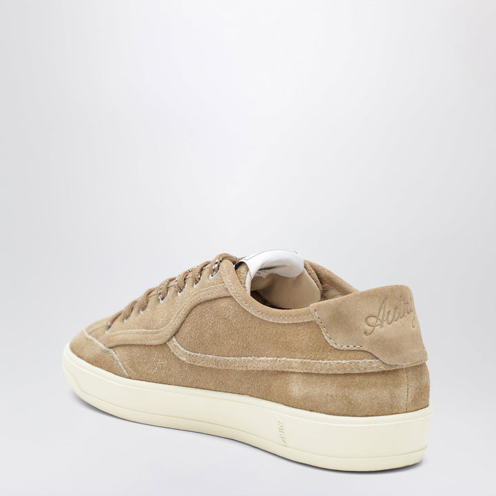 Autry Sugar Foam Windscape Low Sneakers In Suede