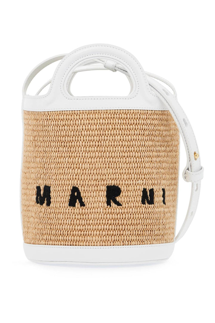 Raffia Tropicalia Bucket Bag