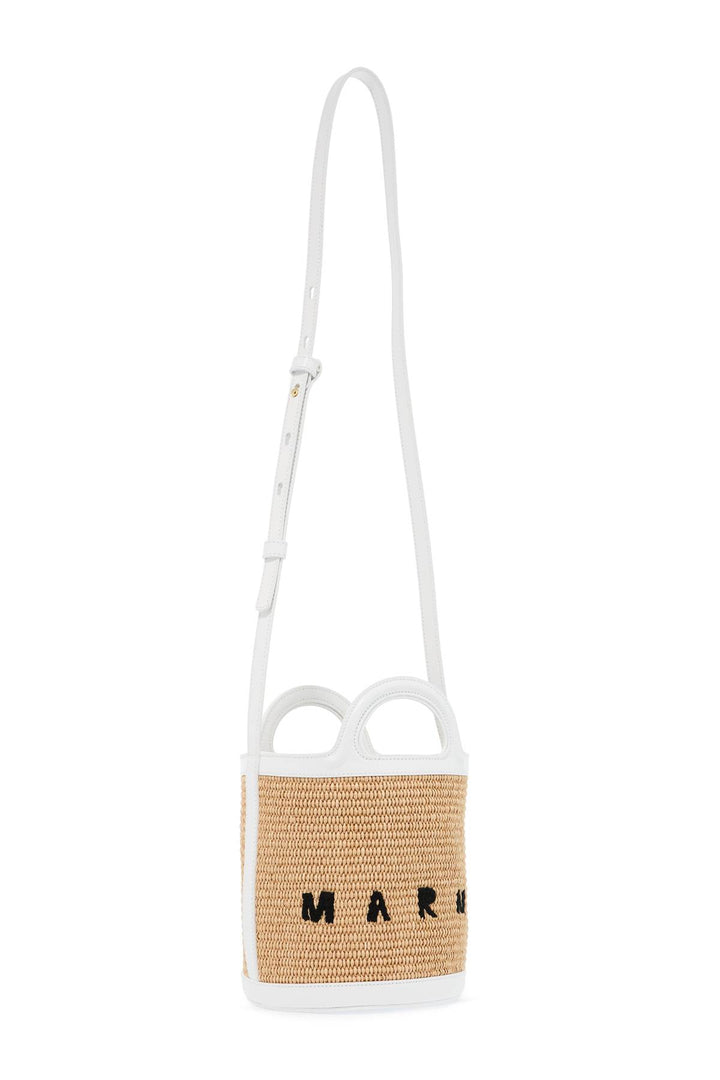 Raffia Tropicalia Bucket Bag