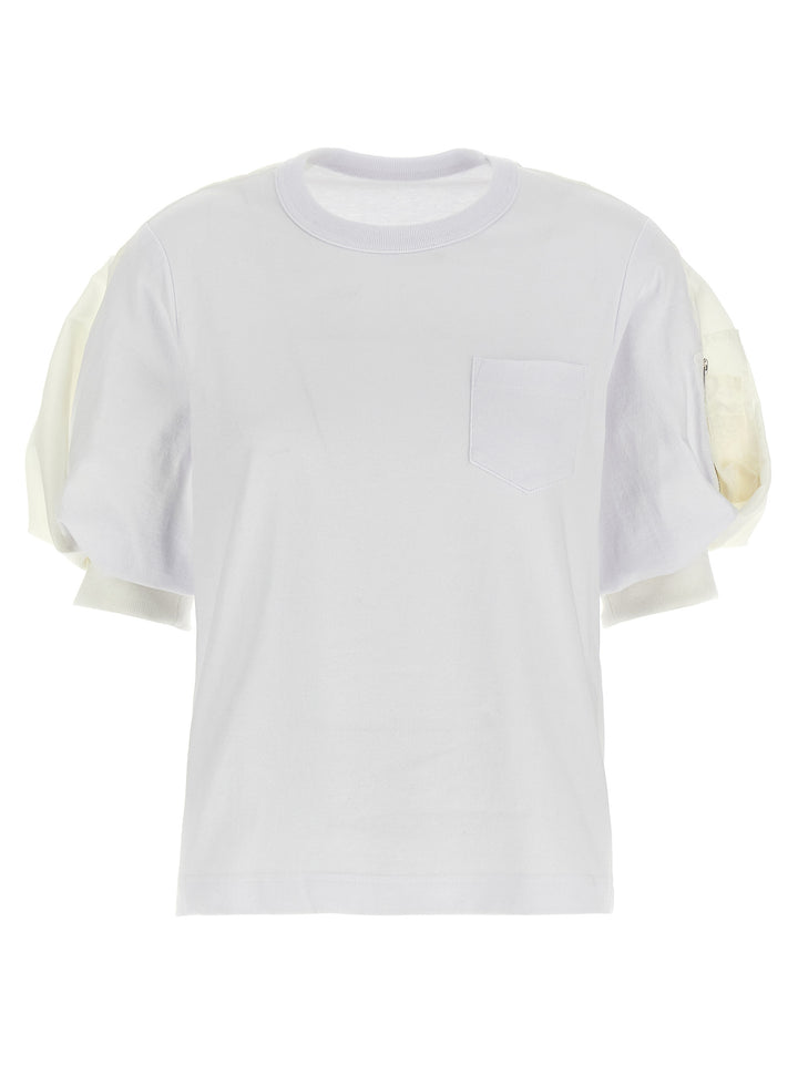 Sacai Balloon T-shirt - White | f097e893642fb623193c69748a5ae2d87f896e39