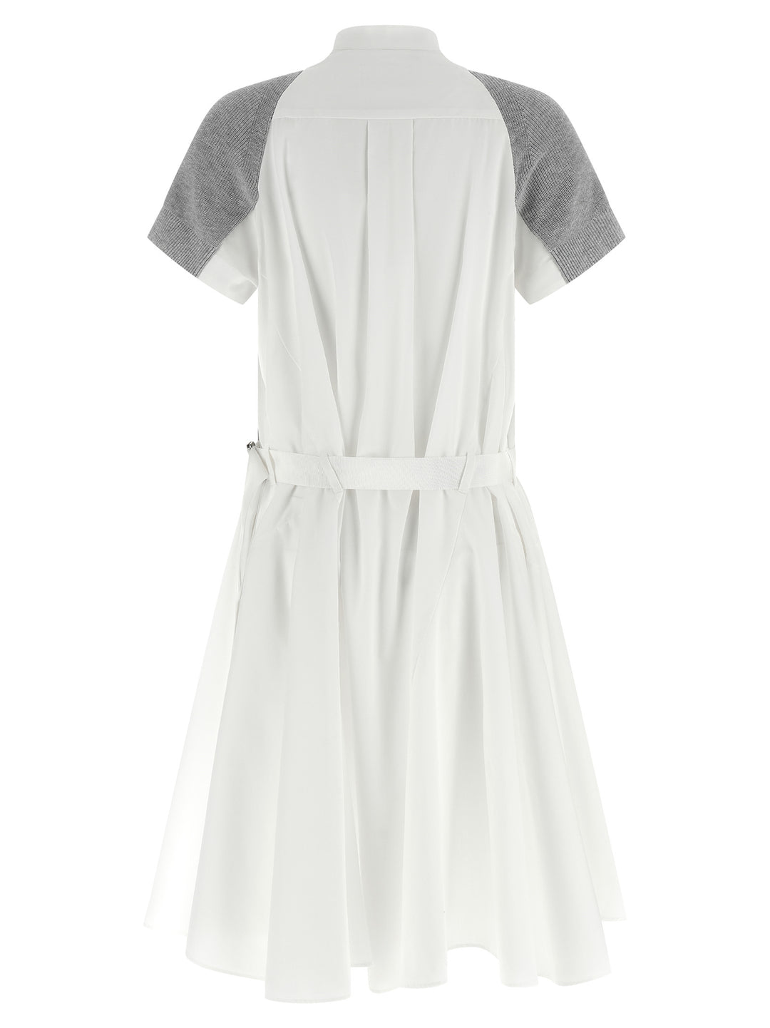 Sacai Hybrid Dress Dresses - White | 89488b73f3b1e82e12a7f6d0ea5509aa5aa553e7