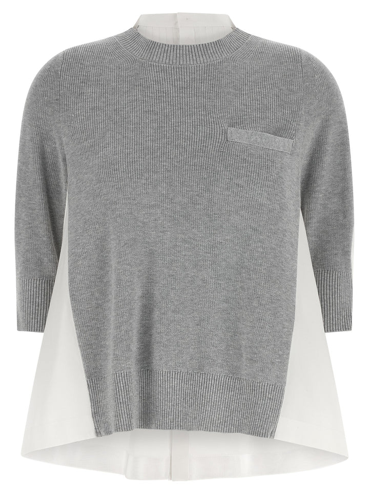Sacai Shirt Sweater Sweaters and Cardigans - Multicolor | 96e3b78c89b742b871dc8d0f9fb20f1269372f67