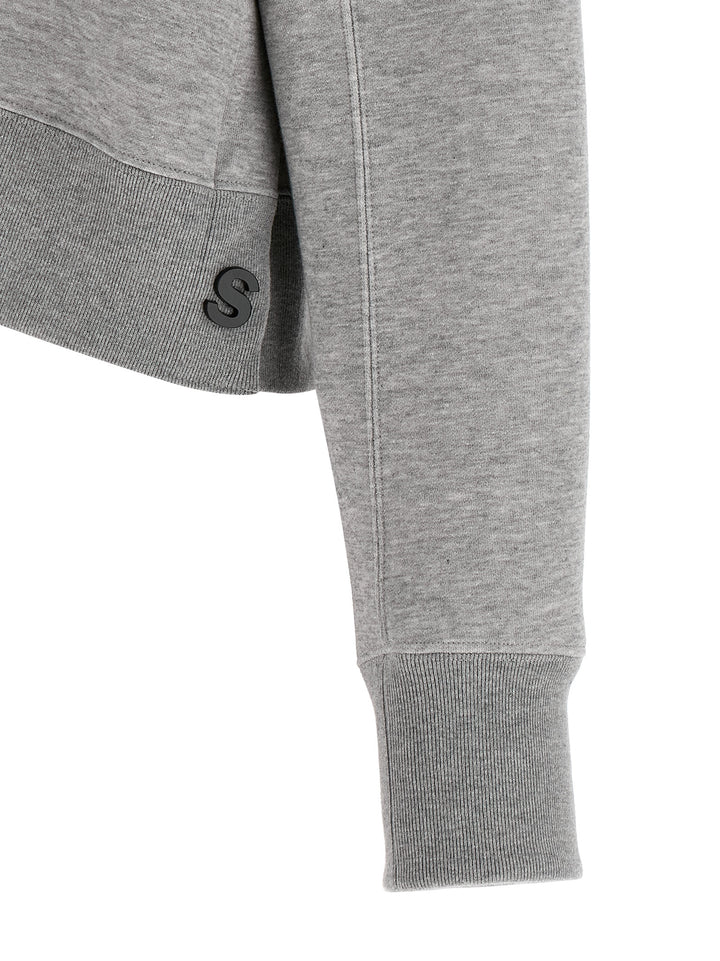 Sacai Sponge Sweatshirt - Gray | 4eade6dcd3a3b5b0bf7570b208a4ec9f816cee57