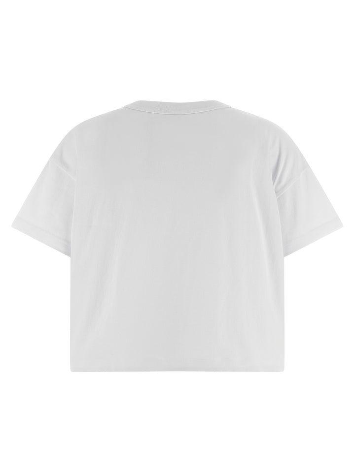 Sacai Logo Pin T-shirt - White | e7e3266b5fb3f14f06873f997afb8cafb79b95cf
