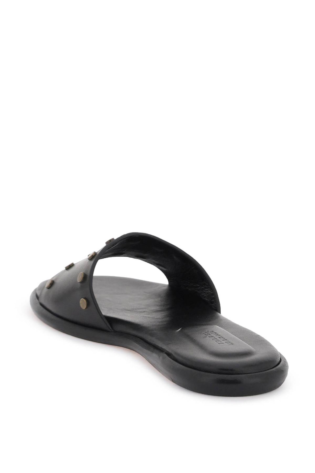 Leather Vikee Slides