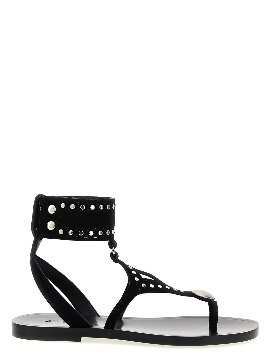 Isabel Marant Edil Sandals - Black | c18260e9a09f8a32a530547e4a79d770761e92f9