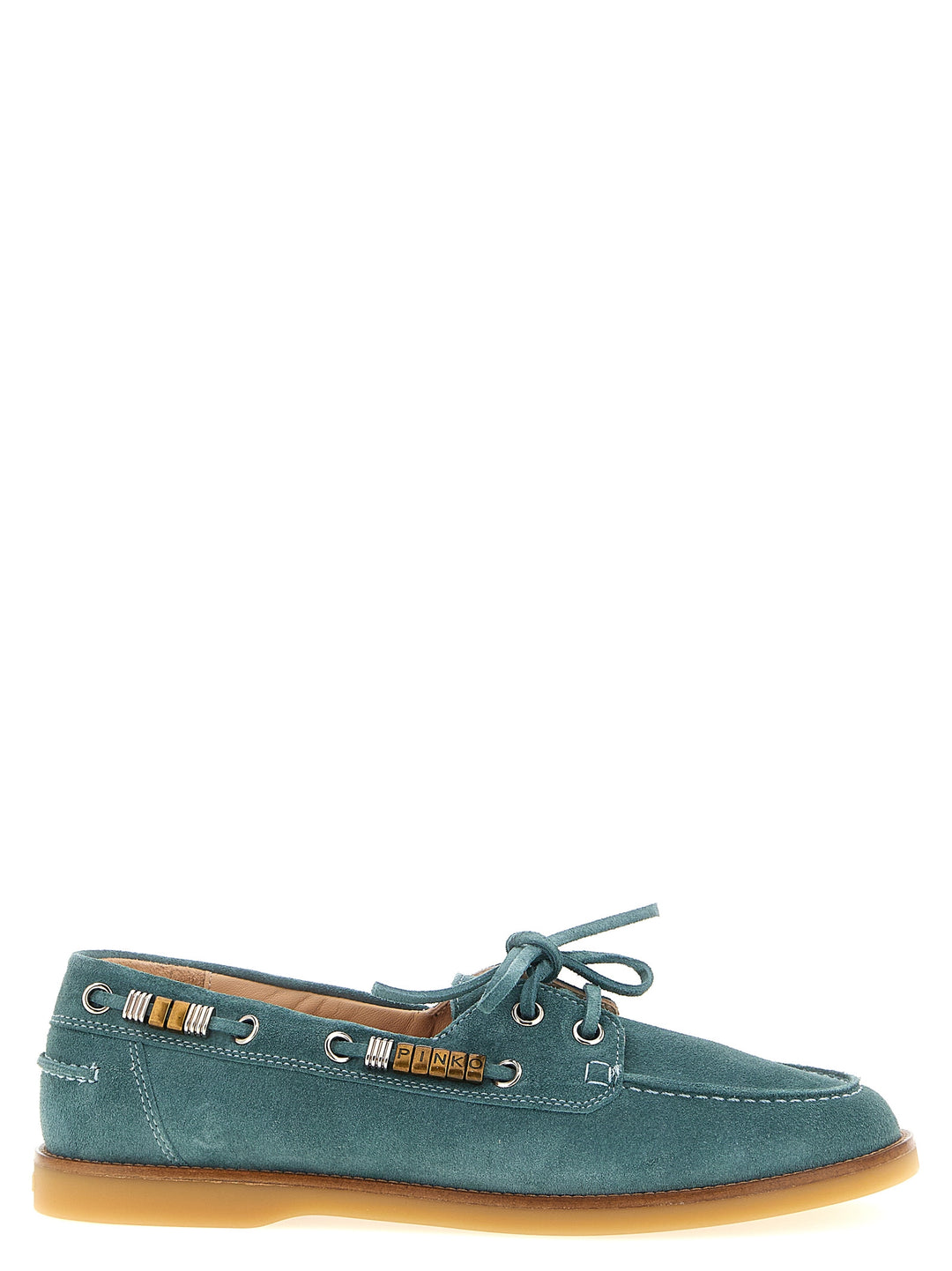 Pinko Grace 01 Loafers - Blue | e5306f00017ebfcad1a9d42437516941fe3c4343