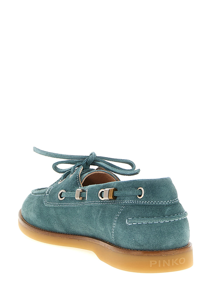 Pinko Grace 01 Loafers - Blue | 4aedeabbe23a2334c572a8f4992e764b9e6458cf
