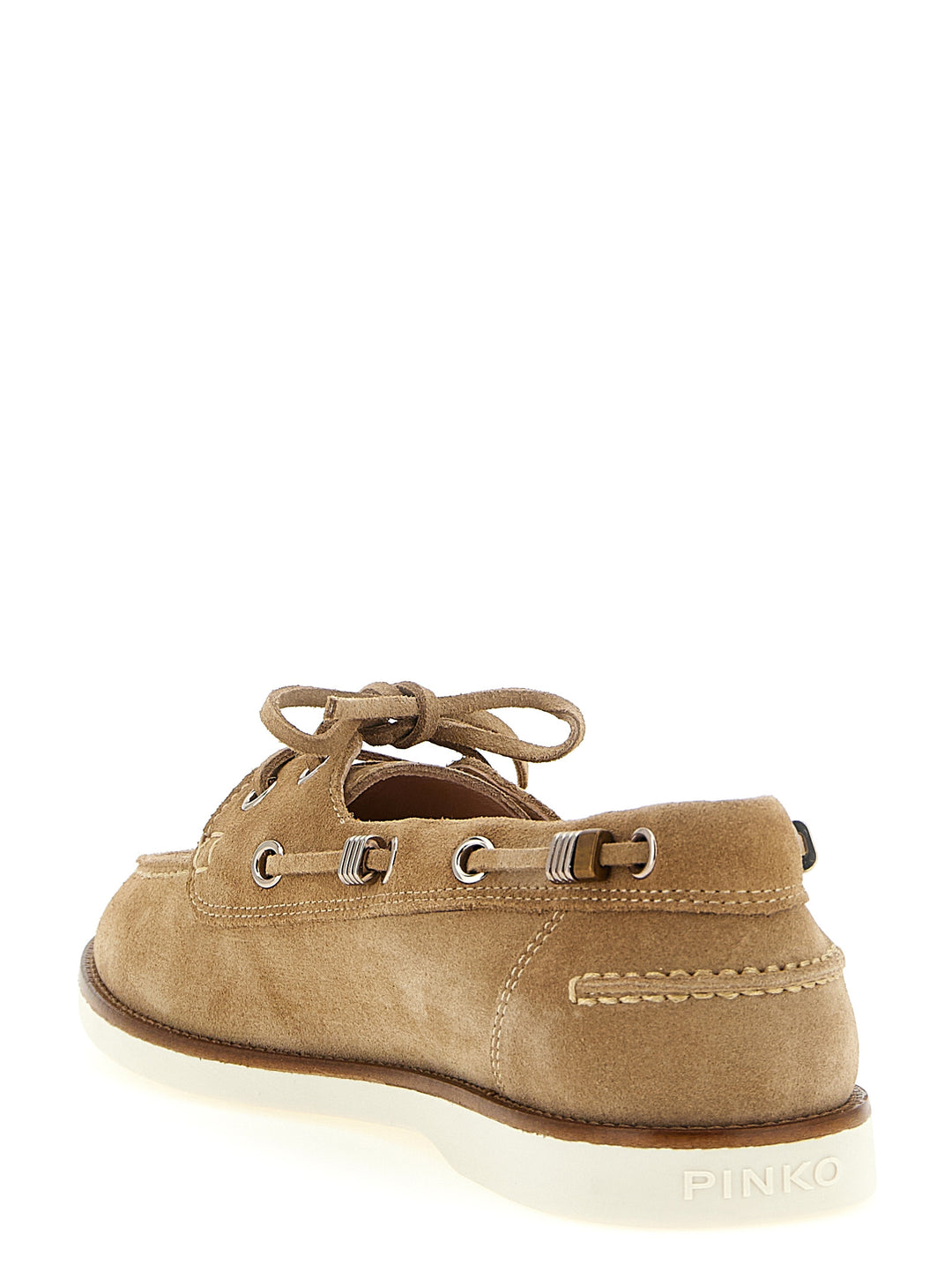 Pinko Grace 01 Loafers - Beige | 581f26bca047fbb2052081b8f5781e5ac7886066