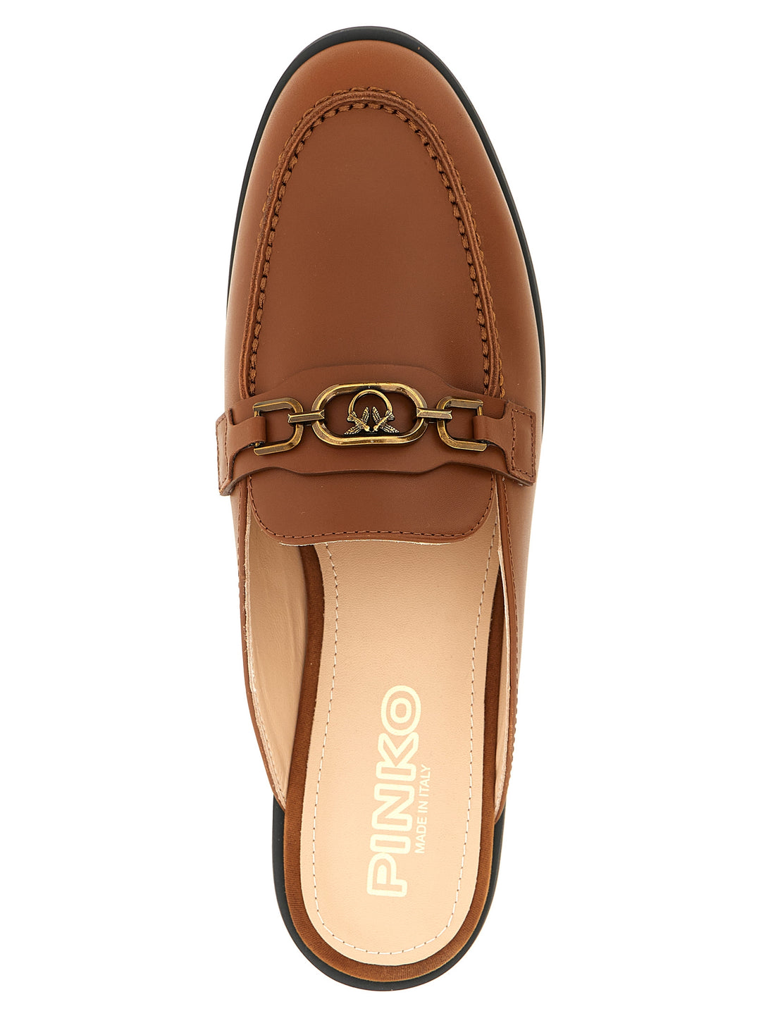 Pinko Naty 09 Flat shoes - Brown | e9530a4f765bf146a44c2ba3e882c79406560f05