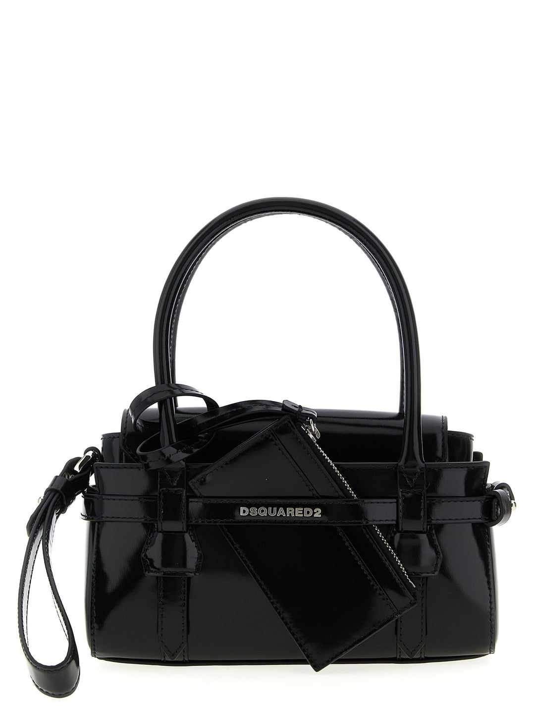 Dsquared2 Twin Mini Hand Bags - Black | 892c10eb9f55bae71b3ecf0a69fb3969f2c95078