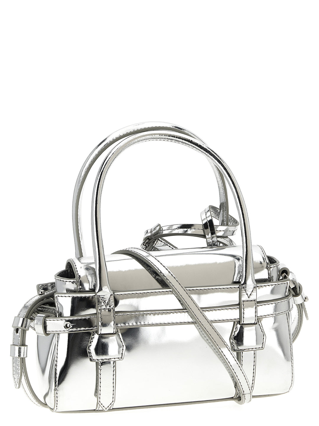 Dsquared2 Twin Mini Hand Bags - Silver | 65497e5be516cad6515d7aeba08b44fcdcc5d282