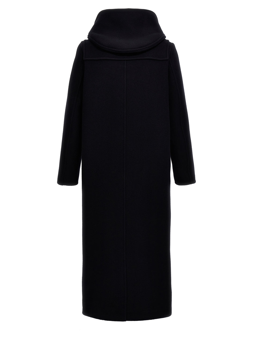 Prada Long Montgomery Coat Coats and Trench Coats - Blue | 695cca47ce84ea2761b9bf4481d34dfc29f64e57