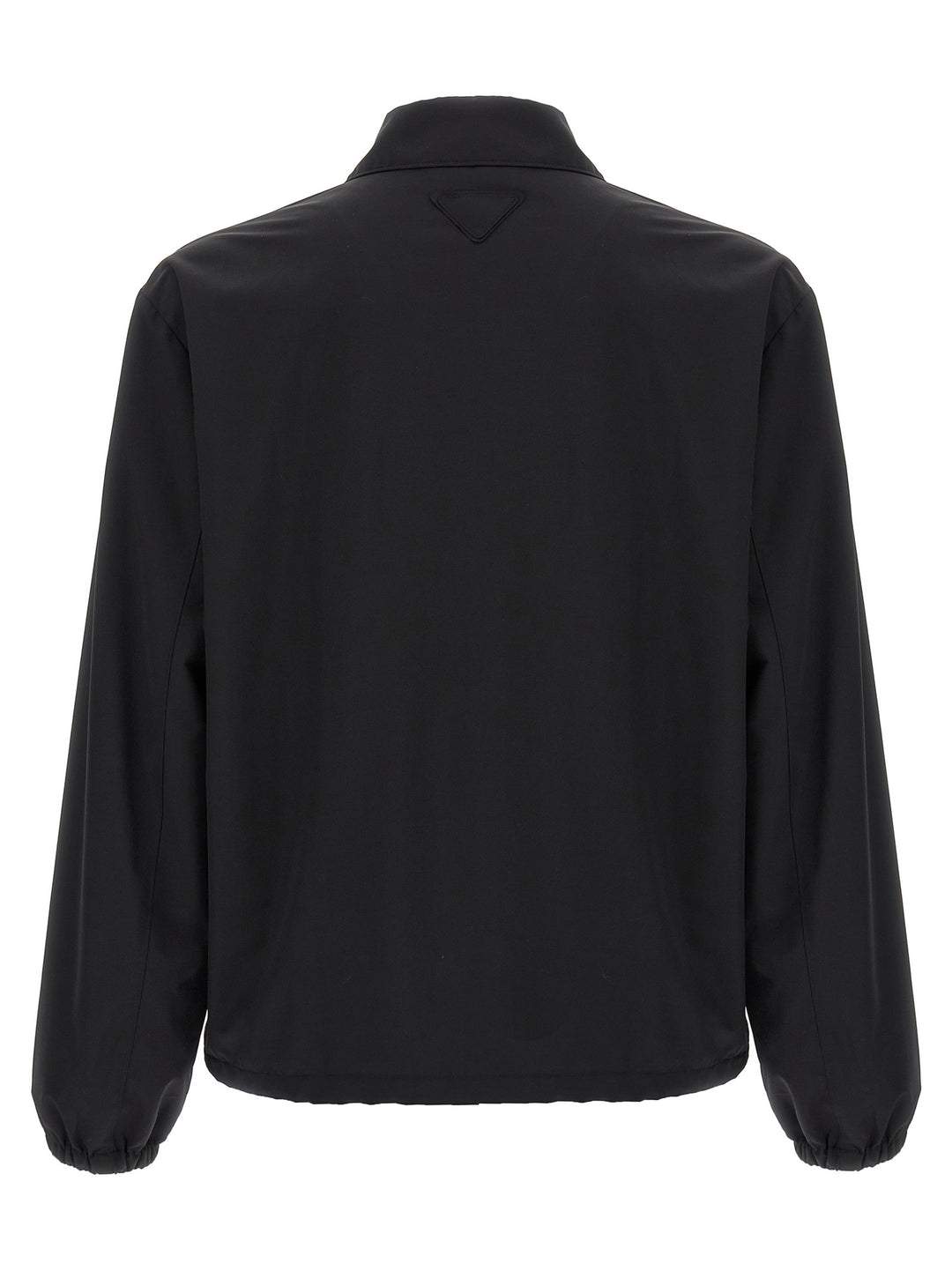 Prada Travel Wool Blouson Puffer Jackets - Black | 641b7af885137cd3c050f483ed5dbb2f798c7ad9