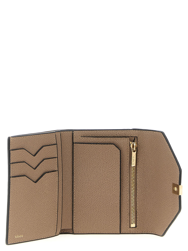 Valextra Iside Trifold Wallets and Card Holders - Beige | 2d705e701e30536013afa7717aab9cd4987c66f1