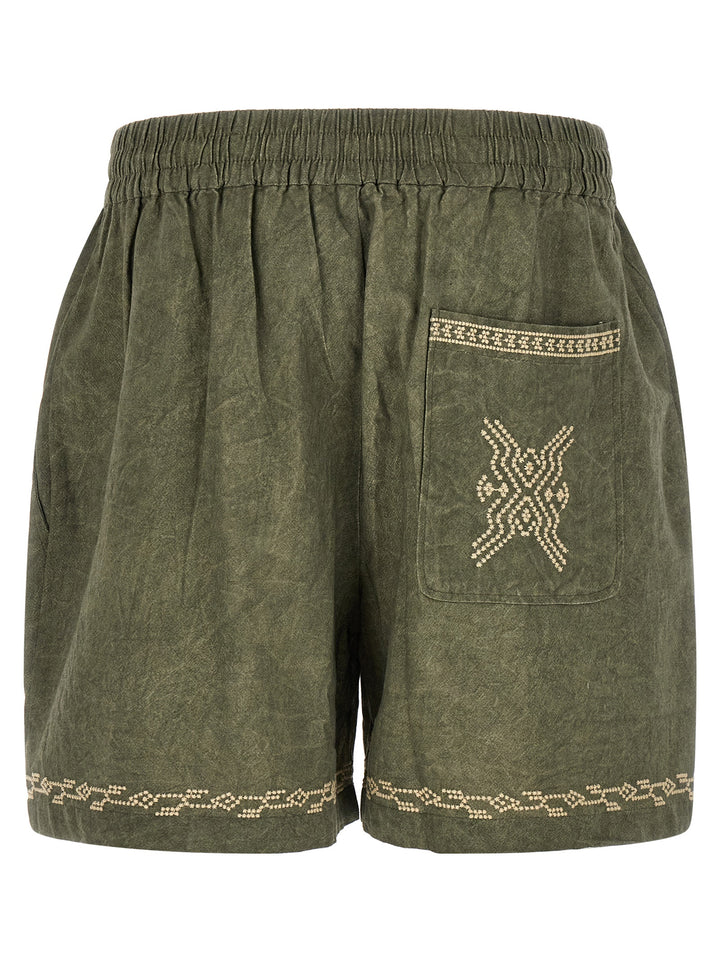 Marant Zilan Bermuda and Short - Green | ddacb6e989715876e521213d58f5147bac67aa84