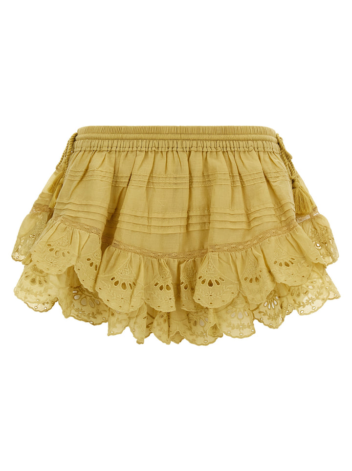 Marant Etoile Puria Bermuda and Short - Yellow | 88a581b66f3b7e864ca866026a678280c863fb99