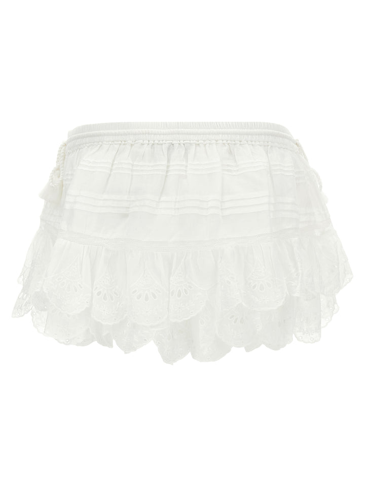 Marant Etoile Puria Bermuda and Short - White | 9e3c908c6f9f77ae6df258d39439b88420b4fe74