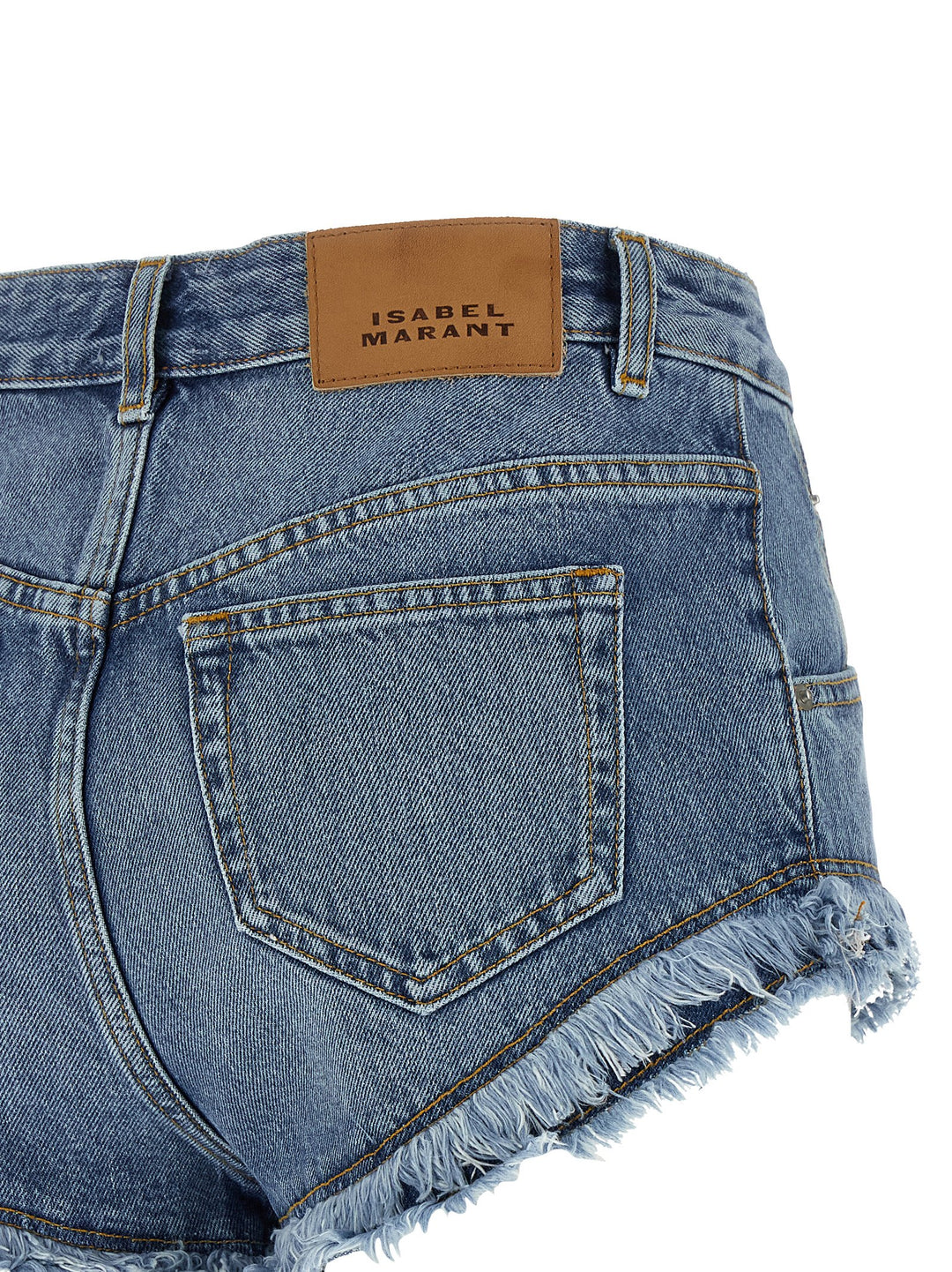 Isabel Marant Eneidala Bermuda and Short - Light Blue | 59f925f4559f6368c2cb9de93d9a1ea45bf268c1