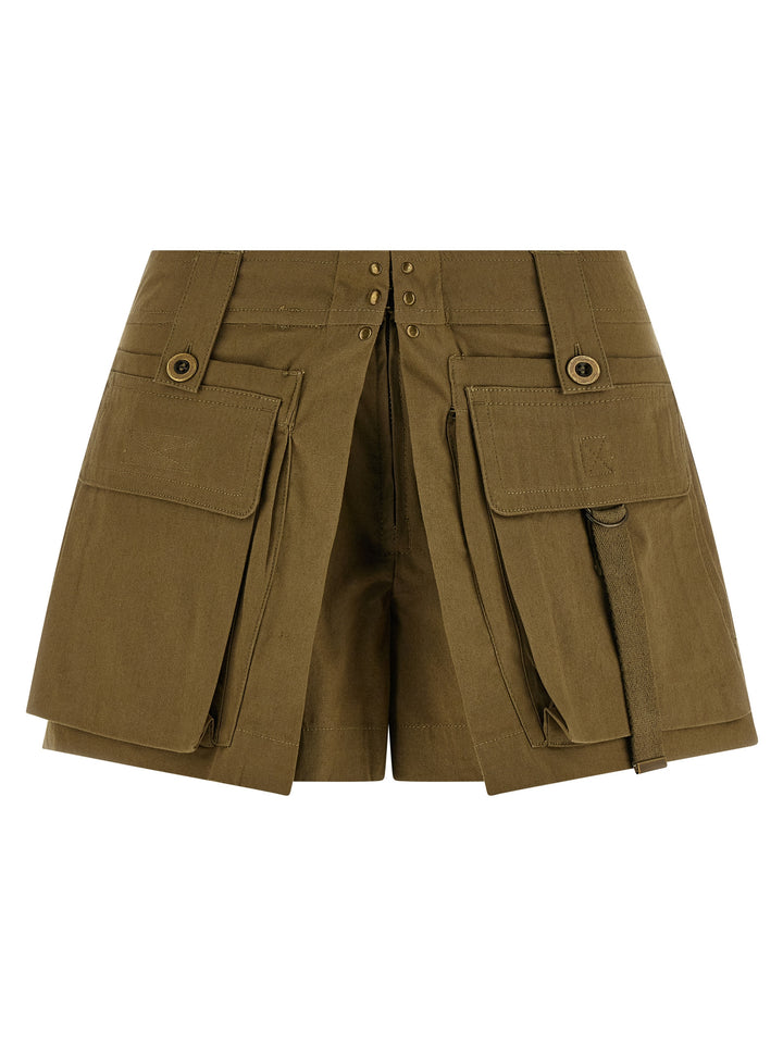 Isabel Marant Barta Bermuda and Short - Green | 0a93727e8adcc82310fefb70276306ac336e09f7