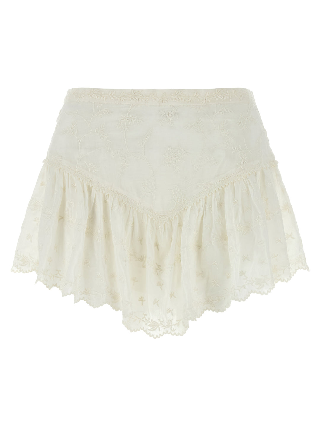 Isabel Marant Zoelia Bermuda and Short - White | 032395bac73504552881a212b8b9d471ce3b382f