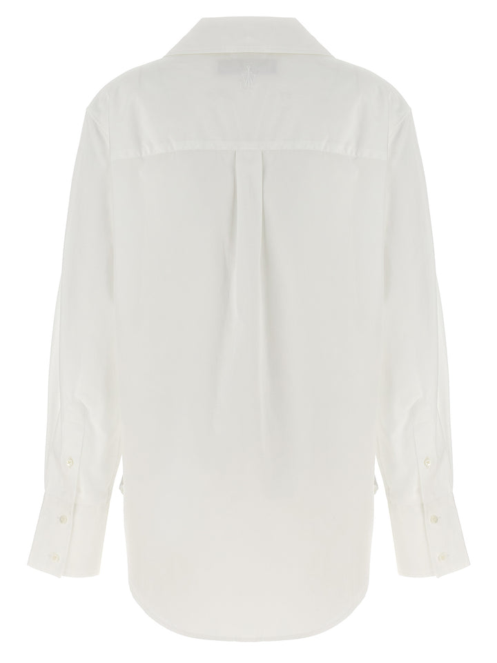 Asymmetric Shirt Shirt, Blouse White