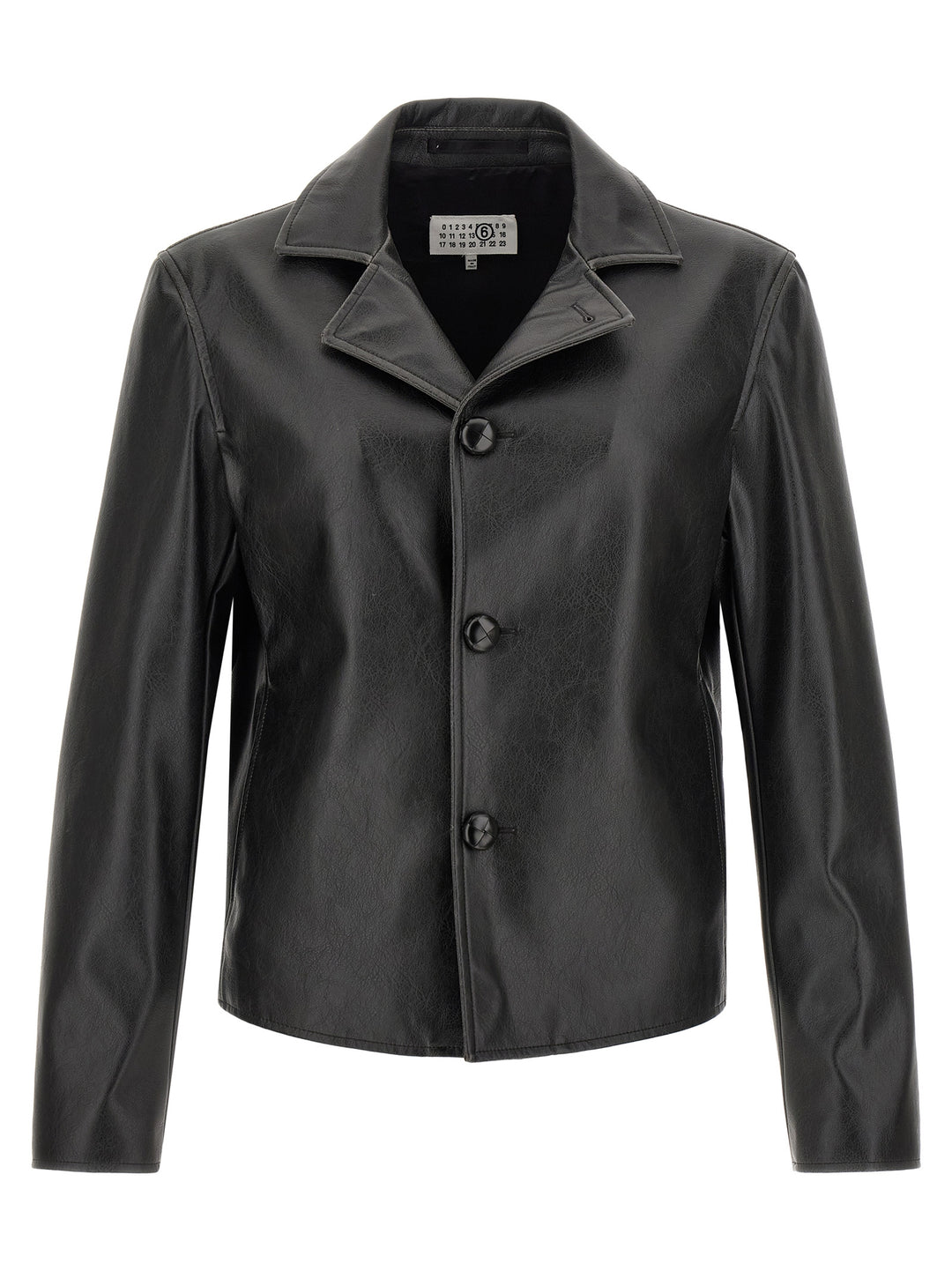 Mm6 Maison Margiela Western Carré Jacket Puffer Jackets - Black | e06e62e6583e6d1e0c57ef44121eedfe02a7d71f