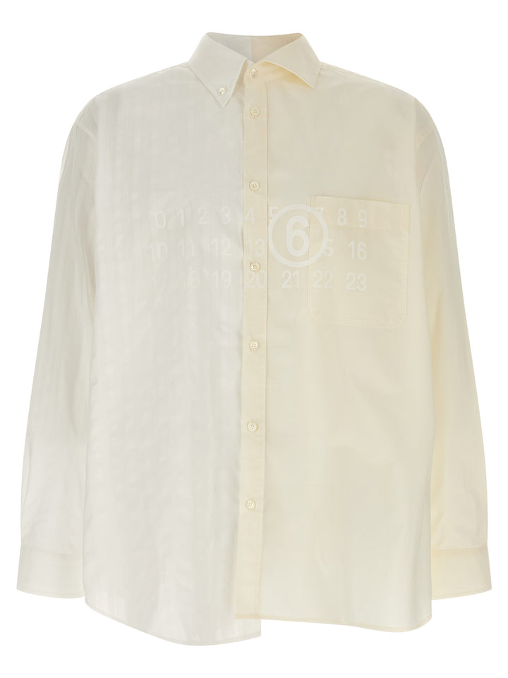 Mm6 Maison Margiela Numeric Signature Mm6 Shirt and Blouse - Multicolor | 757dcdb961dd5fa35d0a312db361d0f99836b6bf
