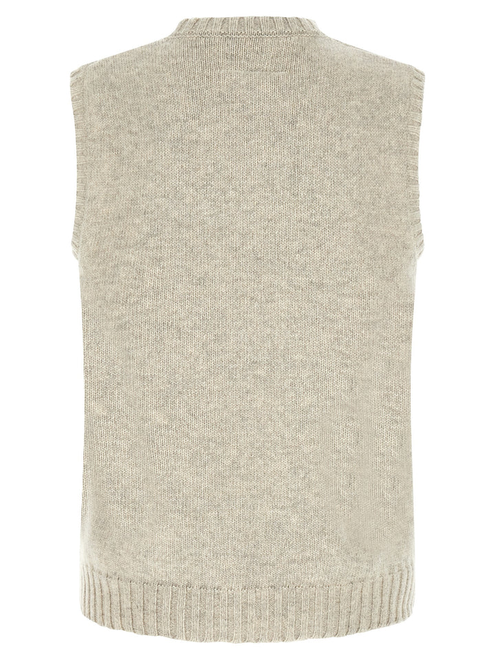 Mm6 Maison Margiela Margiela 6 Gilet - Gray | b15db5a961a965ad1630867184ef9eaa15cf162e