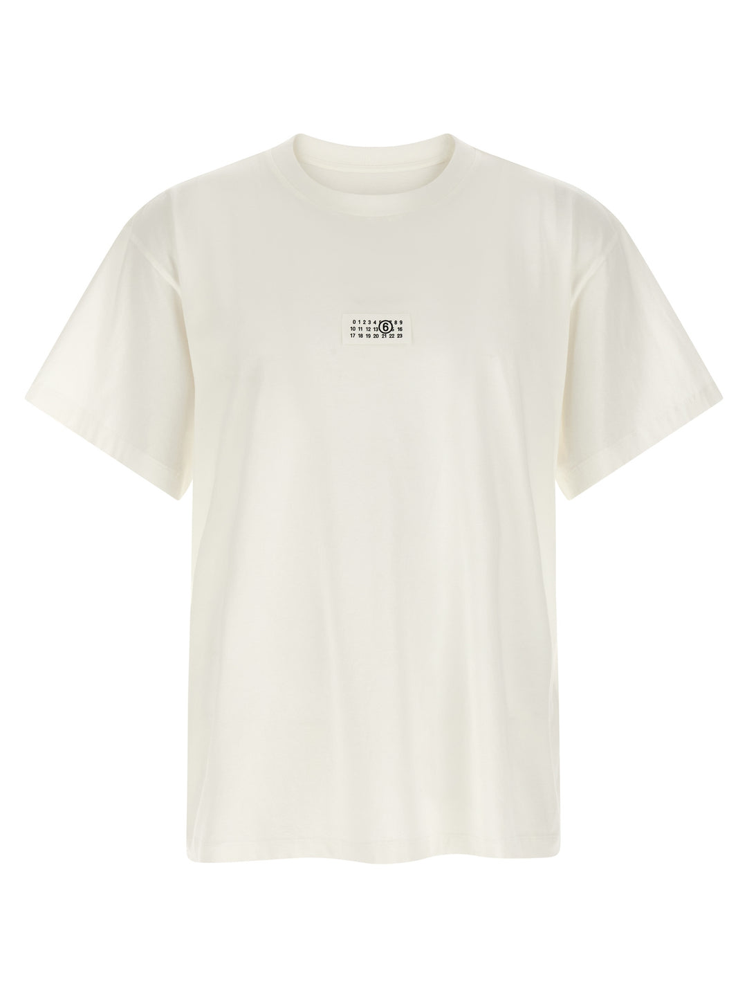 Mm6 Maison Margiela Logo T-shirt - White | 0d2dad0e998297ac97315caba2f70cb6a6e78bb0