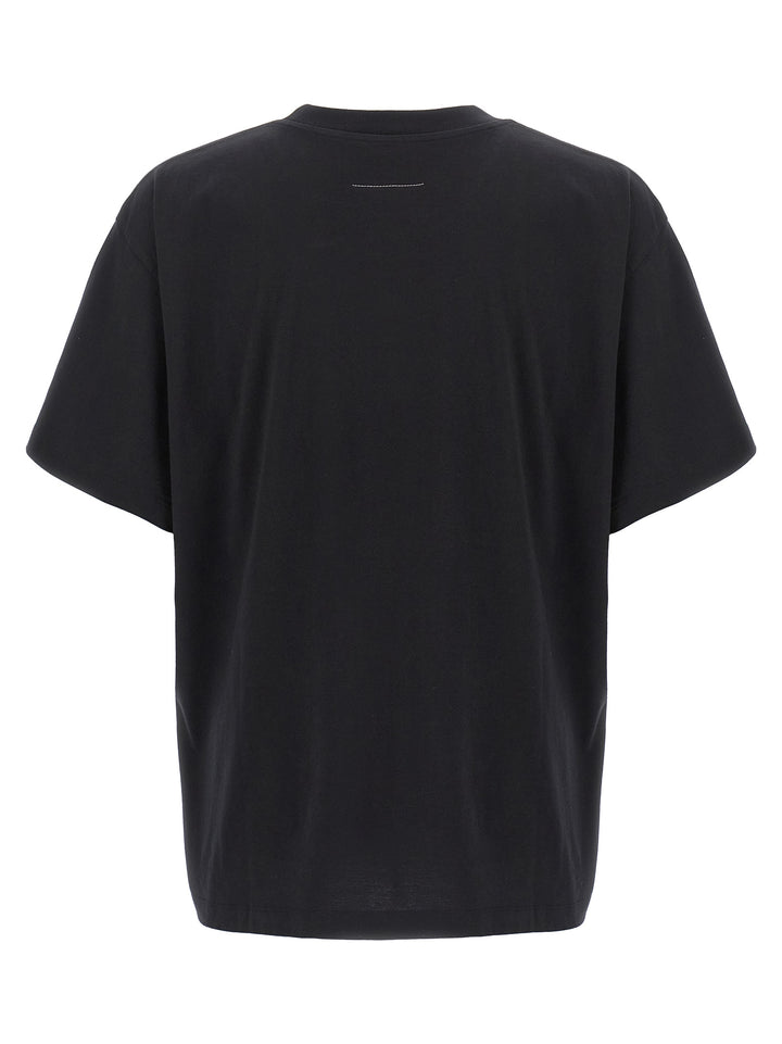 Mm6 Maison Margiela Numeric Signature Mm6 T-shirt - Black | b1d8591b85a8dd9af89467076d1557868d05f759