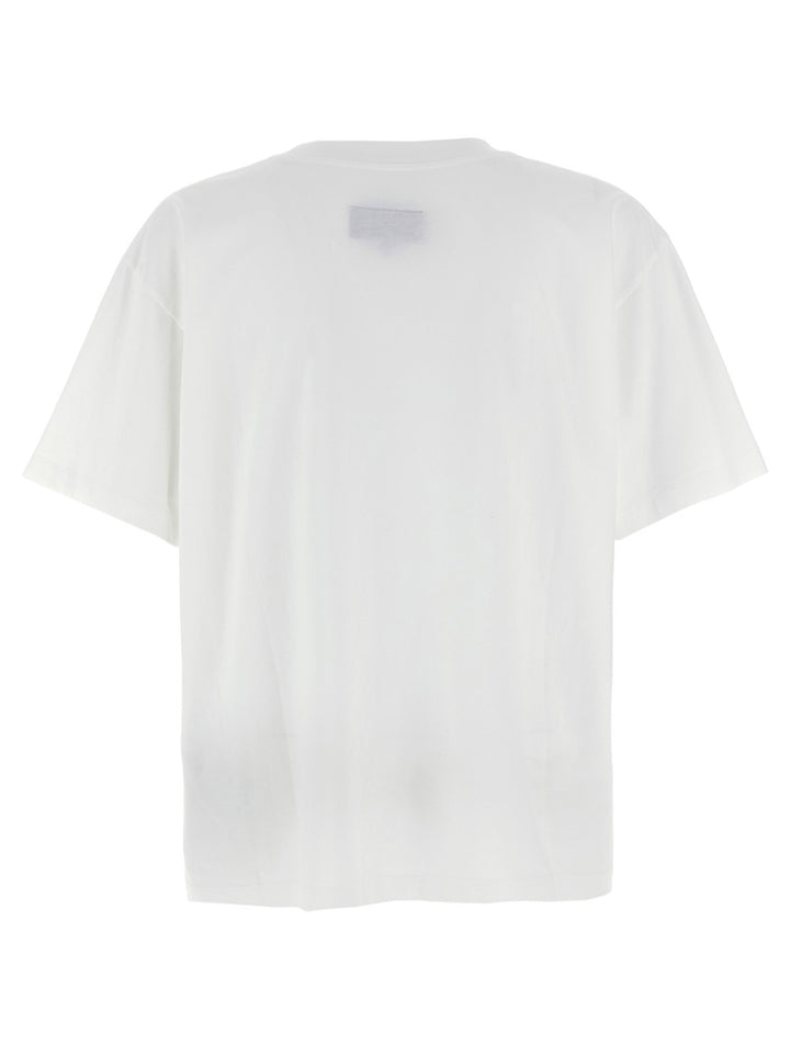 Mm6 Maison Margiela Numeric Signature Mm6 T-shirt - White | 59f885af7428ae83a2f47175470d5c36fd886f4e