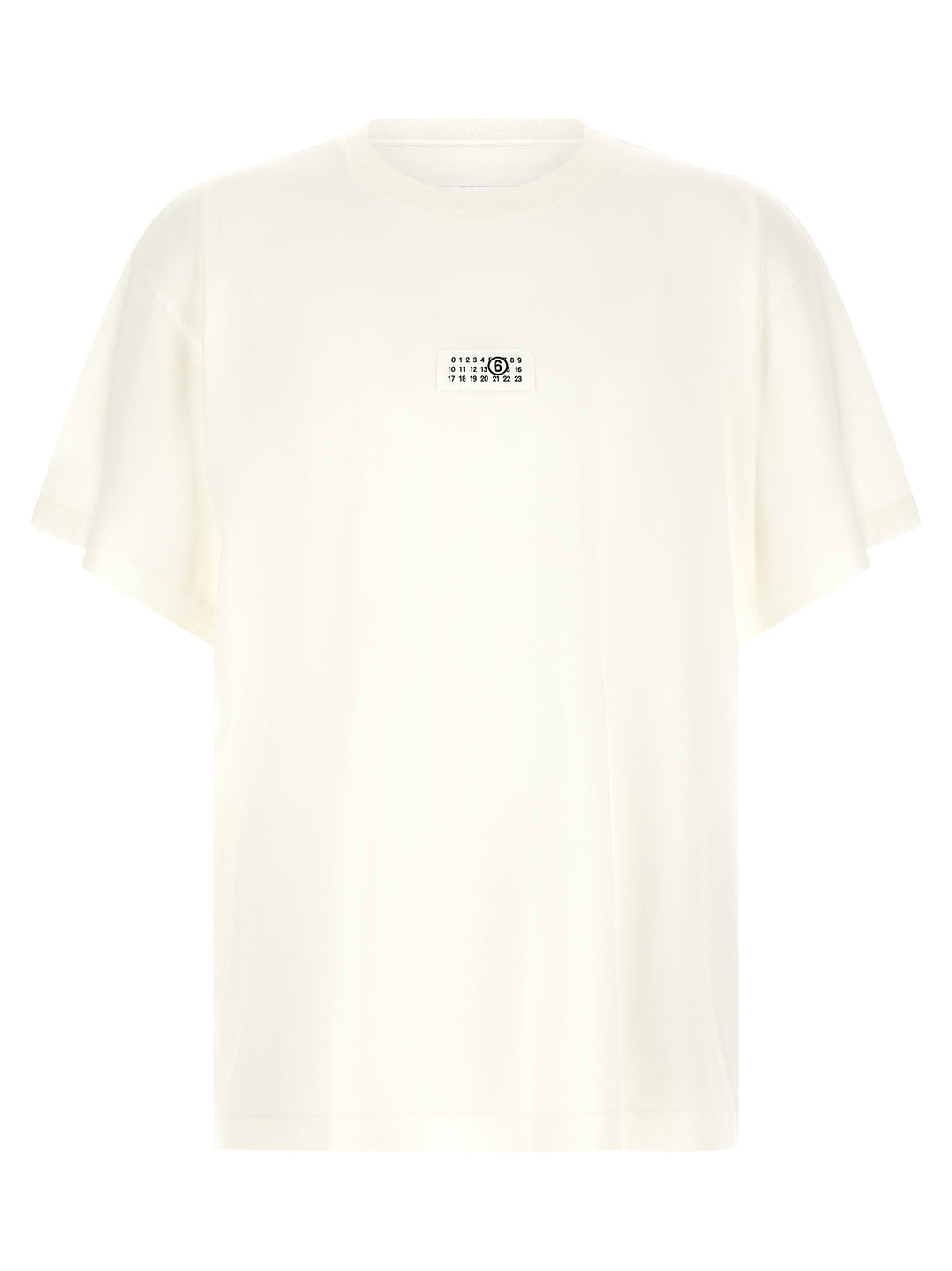 Mm6 Maison Margiela Numeric Signature Mm6 T-shirt - White | 9e88626e6d940ffc3f94573f24037b01ad648f2d