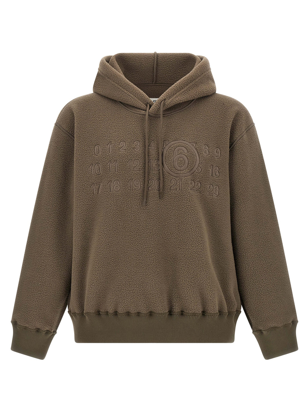Mm6 Maison Margiela Fleece Sweatshirt - Brown | 0d6e632bc6aeb233d21b57fa8fcf6a6fc9f4b9d6