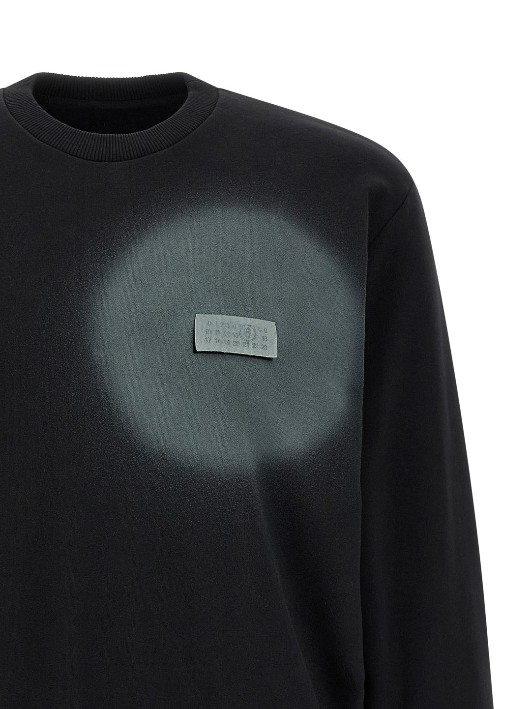Mm6 Maison Margiela Numeric Signature Mm6 Sweatshirt - Black | bc3fee0ac78d6687230647ceaa3b04892bb0007b